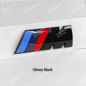 3D ABS Fender Emblem Rear Trunk Badge for BMW M Power X1 X2 X3 X5 X6 M Stickers - Bild 1 von 18