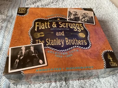 Flatt & Scruggs & The Stanley Brothers Selected Cuts 1952-1959 (CD) 4 CD Box Set - Image 1 of 4