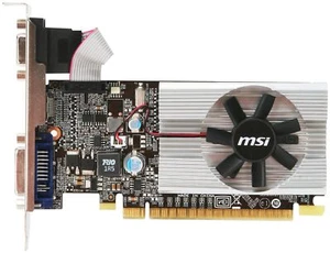MSI NVIDIA GeForce N210-MD1G/D3 Low-Profile Graphics Card PCI-E 2.0 1GB DDR3 - Afbeelding 1 van 5