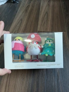 Featherly Friends Set of 3 Birds Wondershop Target 2024 Felt Christmas Decor - Picture 1 of 3