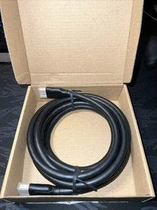 Amazon Basics Display Port 1.4 Cable 8K 60Hz, 4K 120Hz 10 Foot Black - Picture 1 of 1