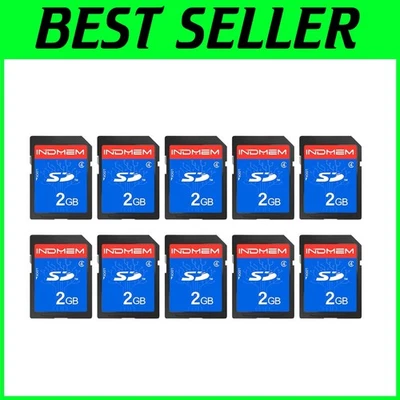 10-Pack Class 4 2GB SD Cards - Multi-Device Compatibility - Image 1 of 4