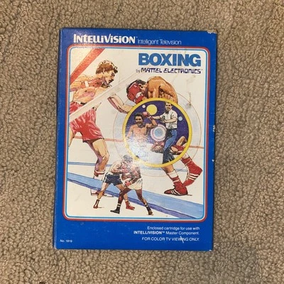 A-427 MINT FACTORY SEALED VINTAGE INTELLIVISION BOXING GAME - Image 1 of 3