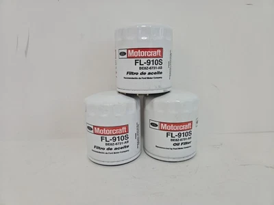 3 Motorcraft Oil Filters FL-910S - Image 1 of 2