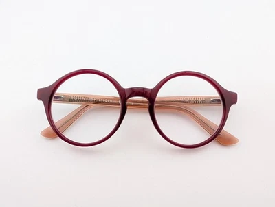 Tommy Hilfiger Eyeglasses, Frames Only, TH 1390 QTL, 48-21-140, Plum/Peach - Image 1 of 4
