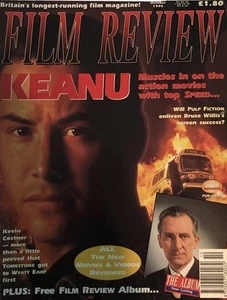 Film Review Magazine UK Keanu Reeves Bruce Willis Kevin Costner October 1994 - Picture 1 of 12