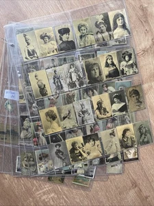 IBERMONEDA| Estampas. 84 diferentes años 1900 aprox. Mujeres, monumentos... - Picture 1 of 5