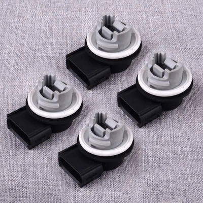 4pcs Headlight Turn Signal Bulb Socket Fit for Ford F150 F250 F350 F450 F550 - Image 1 of 4