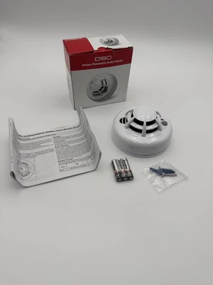 Sensor de alarma detector de humo fotoeléctrico inalámbrico DSC WS4936 certificado UL268 Foto 1 de 4