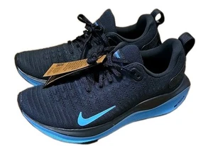 Nike React Infinity Run 4 Running Shoes Anthracite/Black/Blue DR2665-008 US -10 - Picture 1 of 12