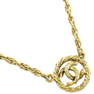Collar Marca CHANEL COCO Vintage Chapado en Oro 13.6g Mujer - Imagen 1 de 8