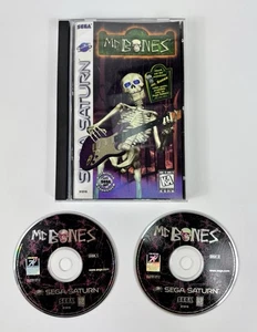 Mr. Bones SEGA Saturn 1996 gioco d'azione horror completo CIB pulito! - Foto 1 di 13