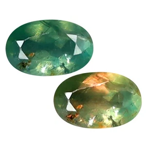 0,21 ct super hervorragender ovaler (4 x 3 mm) unbeheizter Farbwechsel Alexandrit - Bild 1 von 1