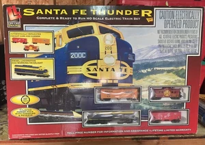 Powerlot Life-Like Trains 2005 ~ SANTA FE THUNDER ~ NEW & UNUSED - Picture 1 of 9