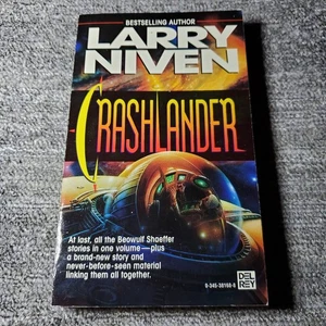 Crashlander Larry Niven 1994 First Edition Beowulf Shaeffer Sci-Fi Del Rey - Picture 1 of 8