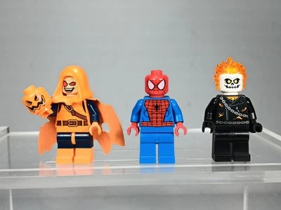 LEGO Spider-Man Ghost Rider Team-up Hobgoblin Minifigures Only! (76058) Used - Image 1 of 4