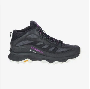 Merrell Moab Speed Mid GORE-TEX Damen Wanderschuhe schwarz/lila Gr.40 NEU - Bild 1 von 2