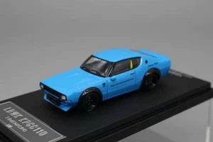 Time Maßstab 1:64 Nissan Skyline 2000GT-R KPGC110 weiß Diecast Auto Modell Spielzeug - Bild 1 von 6