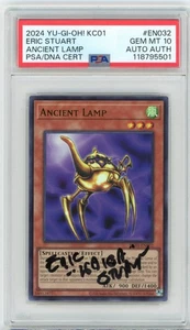 PSA GEM MT 10 Eric Stuart Ancient Lamp KC01-EN032 25th Anniv Ult Kaiba Set - Picture 1 of 2