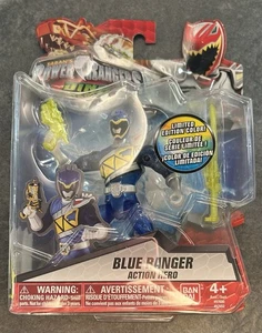 Power Rangers Dino Super Charge Blue Ranger Limited Edition Color Dated 2016 - Picture 1 of 3