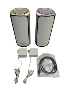 NETGEAR Orbi 970 Series BE27000 Quad-Band Mesh Wi-Fi 7 System (2-pack) White UD - Picture 1 of 7