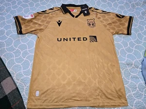 Cannon #20 Wrexham AFC terza maglia 24/25 - Macron Soccer - Uomo 2XL NUOVA - Foto 1 di 12