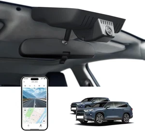 Cámara de tablero delantera 4K personalizada para Toyota Grand Highlander (AS10) 2024-2025: 64 GB - Imagen 1 de 6