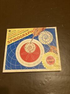 Set spirografo vintage 1960 buon gioco da tavolo vintage Denys Fisher