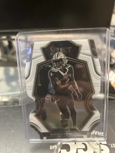 ๐ฅ๐2022 Panini Select Premier White Prizm /49 Rashid Shaheed Rookie Card RC Die - Picture 1 of 2