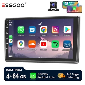 9" Für Audi A4 8E 8H B6 B7 2000-2009 +KAM Android 13 Carplay Autoradio GPS 4+64G - Bild 1 von 18
