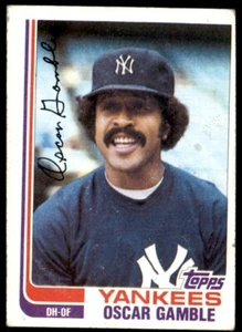 1982 Topps Baseball #472 Oscar Glücksspiel - Bild 1 von 2