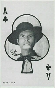 Hugh O'Brian - Western Aces - Cowboy Penny Arcade Karte (#JLI) - Bild 1 von 1