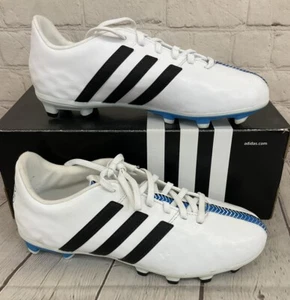 Adidas B40160 11Nova FG J Tacchetti da calcio uomo bianco nucleo nero solare blu US 3,5 - Foto 1 di 13