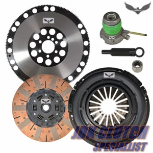 JD DUAL FRICTION CLUTCH KIT+SLAVE+XLITE FLYWHEEL 10-15 CHEVY CAMARO *6.2L 7.0L - Foto 1 di 6