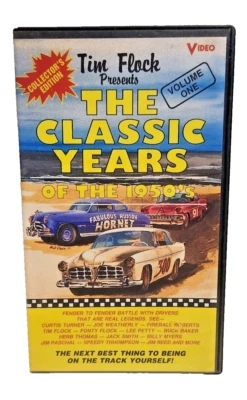 The Classic Years of Stock Car Racing Dirt Track 1950's (VHS) Hudson Hornet - Image 1 of 4