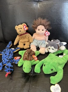 Retired Ty Beanie Babys, Beanie Kinder Original Nine (9) 1993. Sammlerstück. - Bild 1 von 7