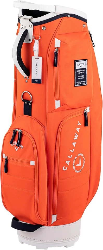 Bolsa de golf Callaway para hombre CRT ADVANCE 25 JM 9,5 x 47 pulgadas 2,6 kg naranja Foto 1 de 1