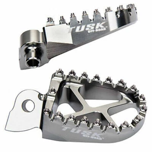 Tusk Billet Aluminum Race Foot Pegs:Husqvarna FC/TC/FX/TE 2016-2018 Motocross - Picture 1 of 3