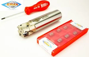 10x ERAX Tools APKT100304FR-K10 ALUMINIO + 1x fresadora de eje D=25mm-L100mm-Z04 IK NUEVA - Imagen 1 de 1