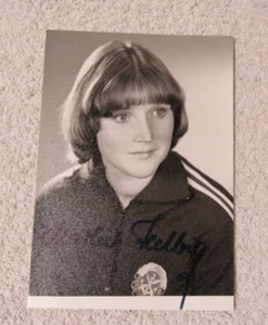 Autogrammkarte Marlies Helbig Sportschützin GST-Club Leipzig DDR - Bild 1 von 3