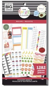 The Happy Planner Recipes Sticker Sheets for Classic Size Planner - Picture 1 of 3