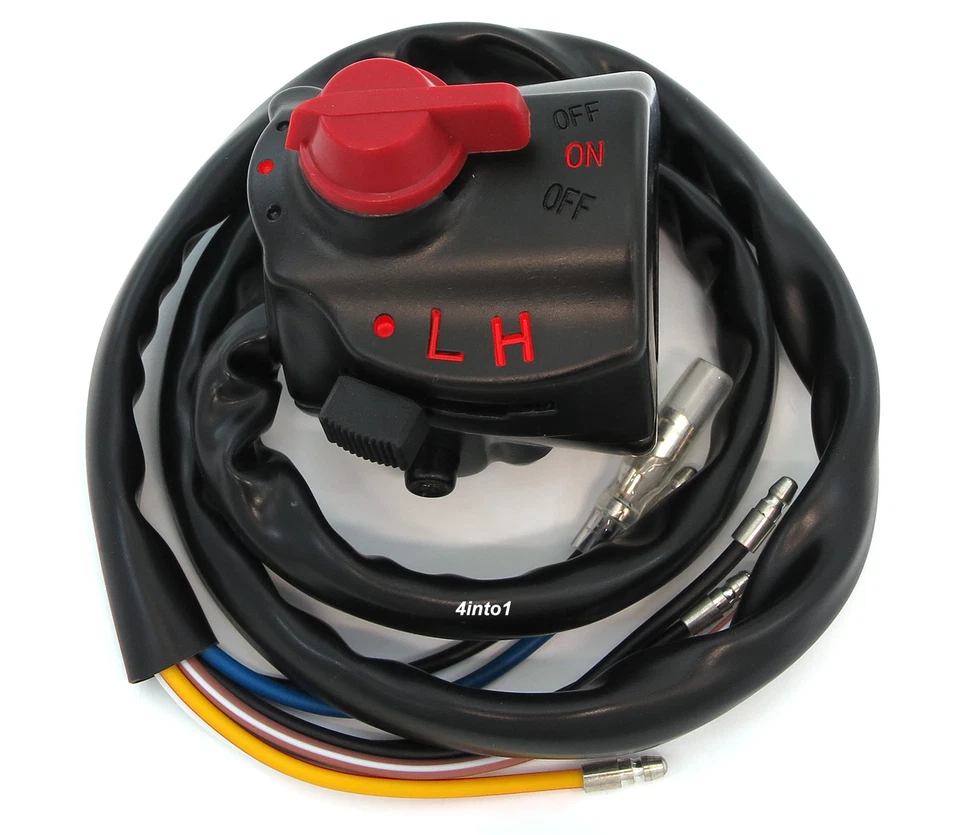 Conjunto de acelerador de manillar/interruptor derecho 1971 1972 - Honda CB450 CB450K doble Foto 1 de 3