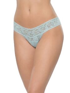 Hanky Panky 267506 I Do Crystal Signature Lace Low Rise Thong Underwear Size OS