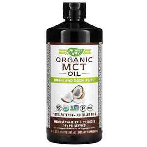2 X Nature's Way, Organic MCT Oil, 30 fl oz (887 ml)