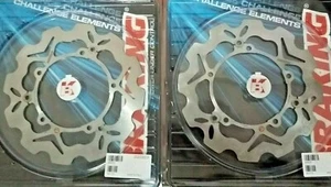 2x DISCHI FRENO ANTERIORE DX SX BRAKING S38020 MAJESTIC 400 TMAX 530 530 - Imagen 1 de 2