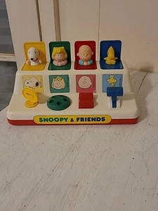 Vintage Snoopy And Friends Pop-Up Toy - Picture 1 of 5