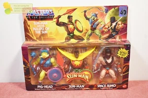 Masters of the Universe Sun-Man and the Rulers of the Sun Actionfigur 3 Stück - Bild 1 von 7