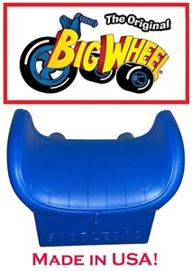 Blue SADDLEBACK SEAT for The Original Big Wheel Racer with 6.25" Spacing - Picture 1 of 2