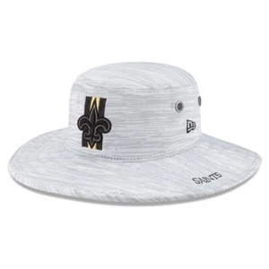 New Era NFL New Orleans Saints Training Panama Bucket Hat - Gray - Picture 1 of 3