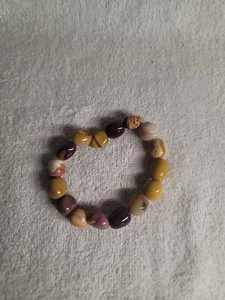 Pulsera Piedra Río Pulida (J29) - Imagen 1 de 4